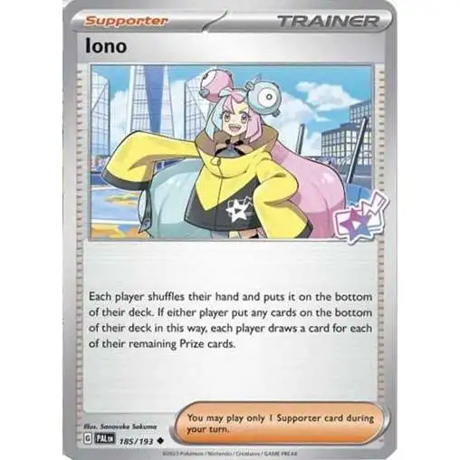 Pokemon Trading Card Game Foil Promo Iono (Pre-Order ships April)