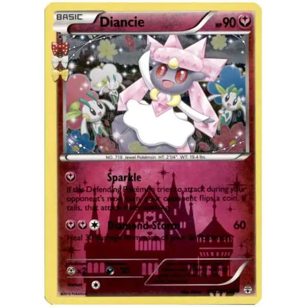 Pokemon X & Y Generations Radiant Collection Uncommon Diancie RC22