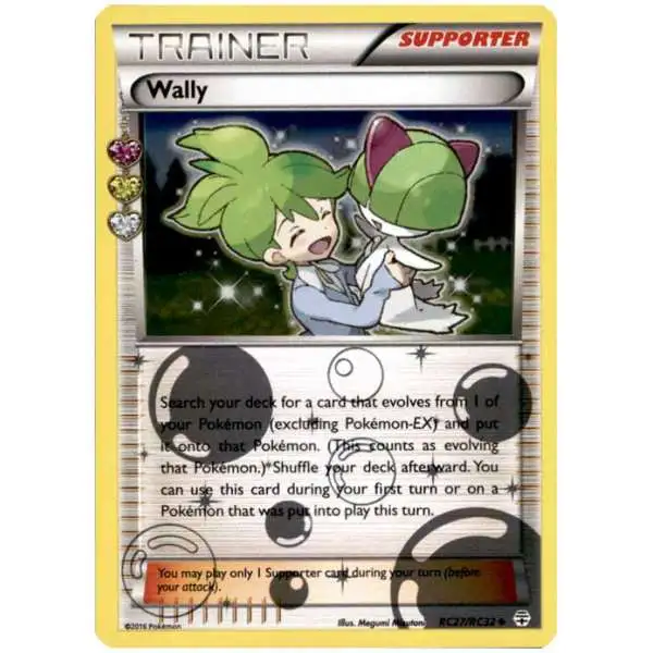 Pokemon X & Y Generations Radiant Collection Uncommon Wally RC27