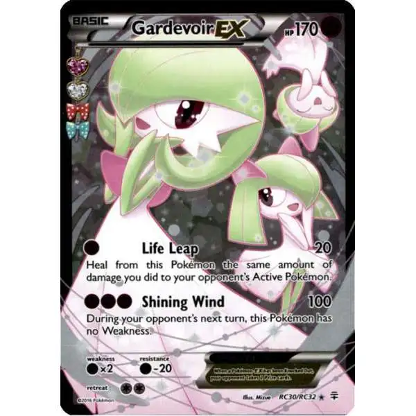 Pokemon X & Y Generations Radiant Collection Ultra Rare Gardevoir EX RC30