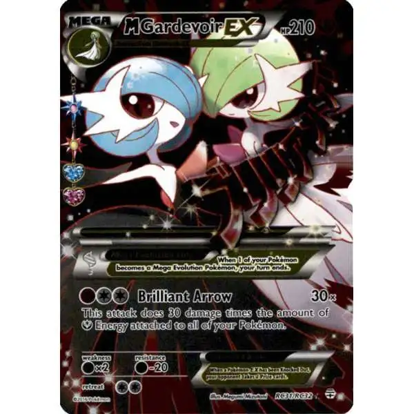 Pokemon X & Y Generations Radiant Collection Ultra Rare M Gardevoir EX RC31