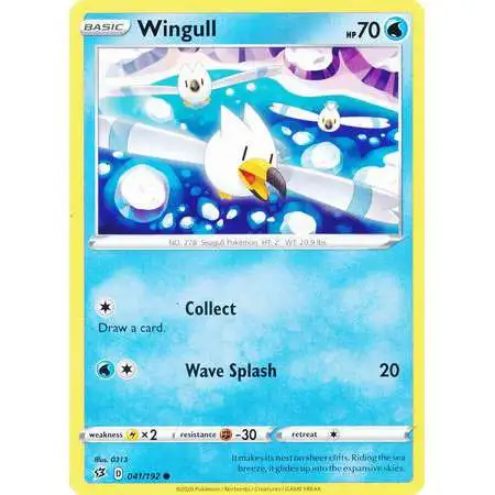 Pokemon Trading Card Game Sword & Shield Rebel Clash Common Wingull #41