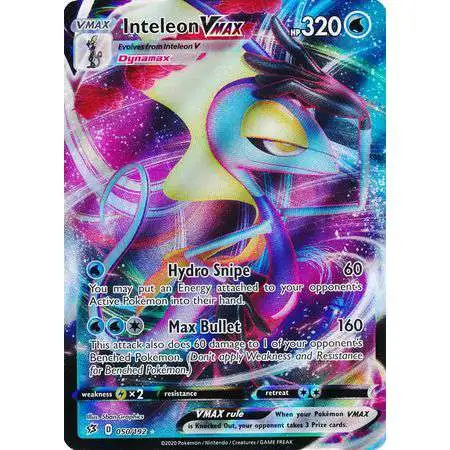 Pokemon Trading Card Game Sword & Shield Rebel Clash Ultra Rare Inteleon VMAX #50