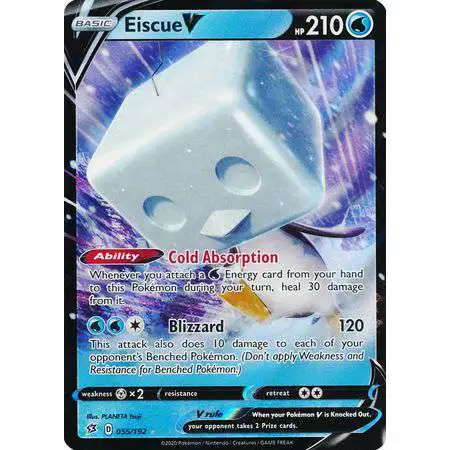 Pokemon Trading Card Game Sword & Shield Rebel Clash Ultra Rare Eiscue V #55