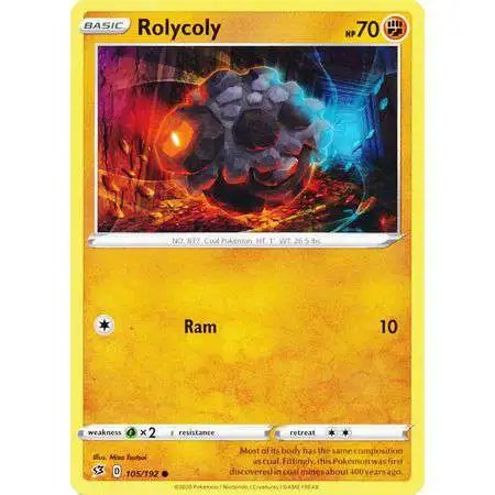 rolycoly pokemon card Shining Fates Like new Basic Pokemon S4a 094/190 Rolycoly Fighting Pokmon