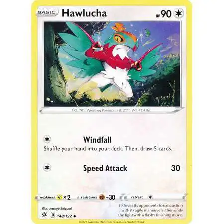 Pokemon Trading Card Game Sword & Shield Rebel Clash Uncommon Hawlucha #148