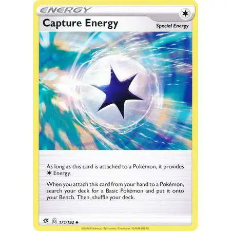 Pokemon Trading Card Game Sword & Shield Rebel Clash Uncommon Capture Energy #171