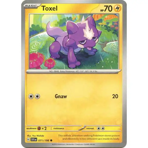 Toxel · Paradox Rift (PAR) #069 ‹ PkmnCards