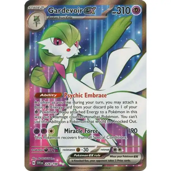 Pokemon Scarlet & Violet Base Set Ultra Rare Gardevoir ex #228