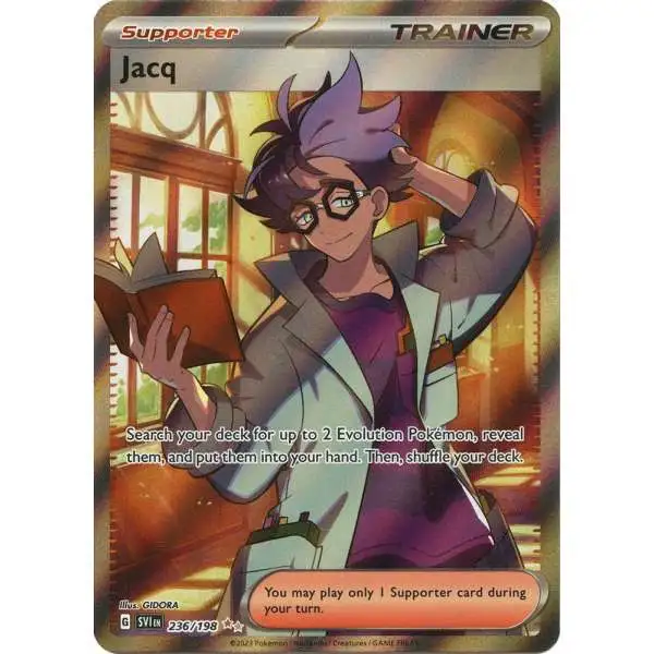Pokemon Scarlet & Violet Base Set Ultra Rare Jacq #236