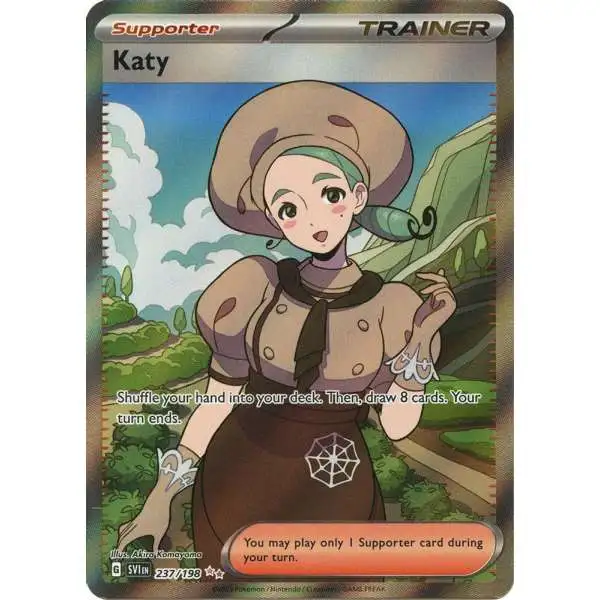 Pokemon Scarlet & Violet Base Set Ultra Rare Katy #237