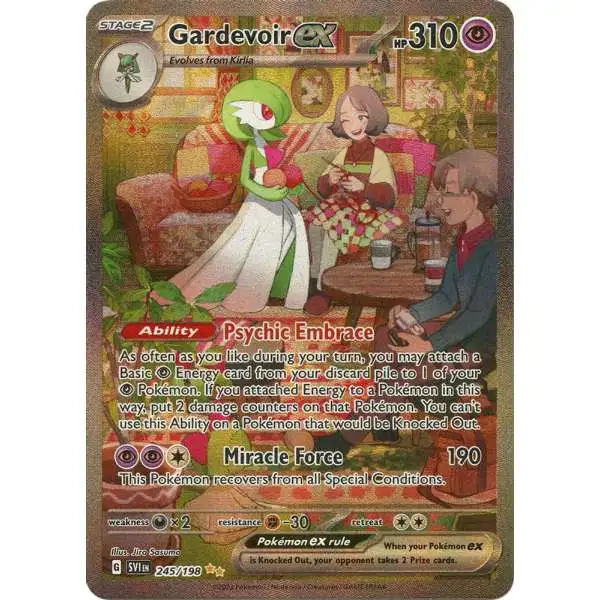 Gardevoir ex (245/198) [Scarlet & Violet: Base Set]