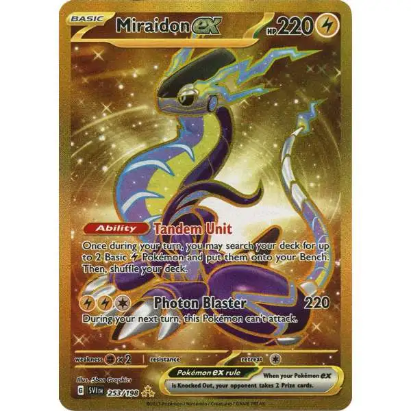 Pokemon PKM: Miraidon ex League Battle Deck