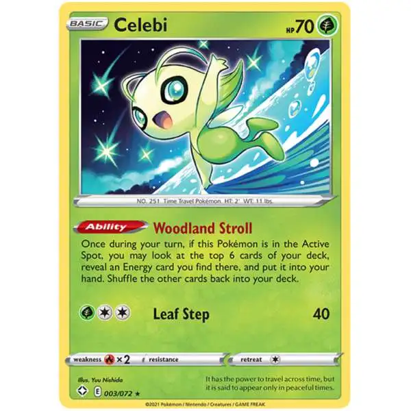 Pokemon Shining Fates Rare Celebi #3