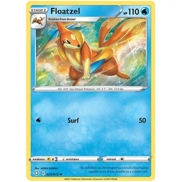 Pokemon Shining Fates Uncommon Floatzel #23