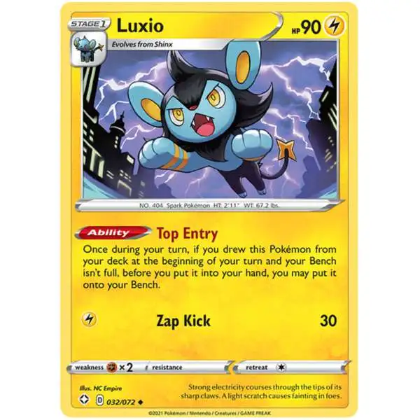 Pokemon Shining Fates Uncommon Luxio #32