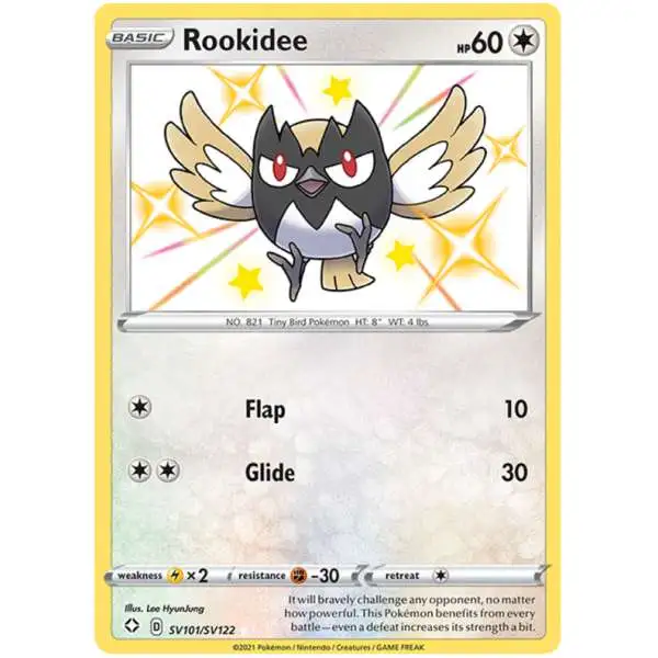 Pokemon Shining Fates Shiny Rare Rookidee SV101