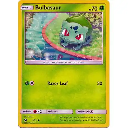 Pokemon Trading Card Game Shining Legends Common Bulbasaur #1