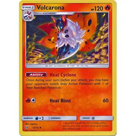 Pokemon Trading Card Game Shining Legends Uncommon Volcarona #13