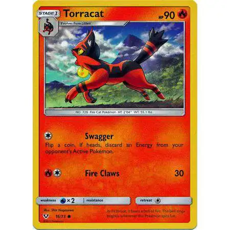 Pokemon Trading Card Game Shining Legends Common Torracat #16