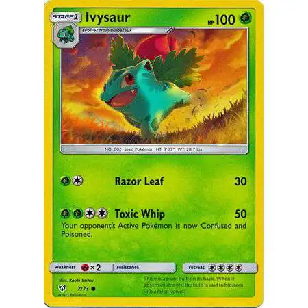 Pokemon Trading Card Game Shining Legends Common Ivysaur #2