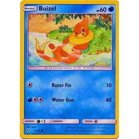 Pokemon Trading Card Game Shining Legends Common Buizel #22