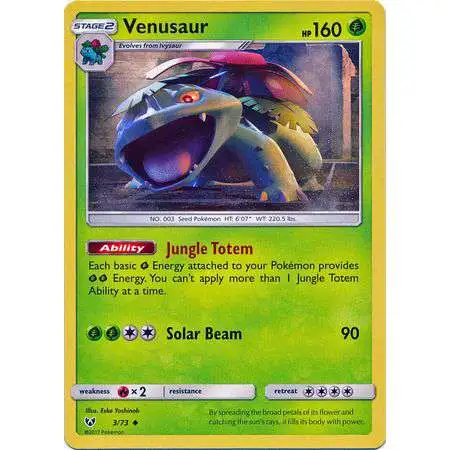 Pokemon BULBASAUR Card SHINING LEGENDS 1/73 Trading Card Seed Pokemon HP 70  2017