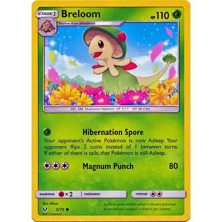 Pokemon Trading Card Game Shining Legends Common Breloom #5