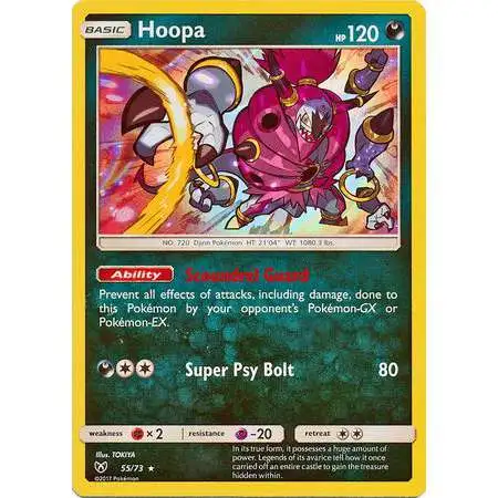 Pokemon Trading Card Game Shining Legends Rare Holo Hoopa #55