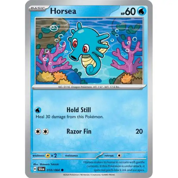Pokemon Trading Card Game Shrouded Fable Common Horsea #10