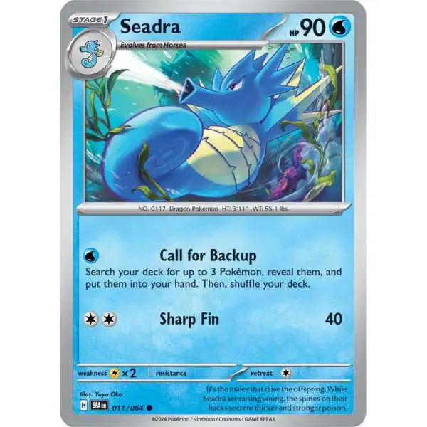 Pokemon Trading Card Game Shrouded Fable Common Seadra #11