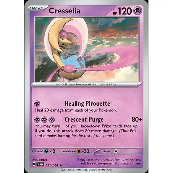 Pokemon Trading Card Game Shrouded Fable Rare Cresselia #21