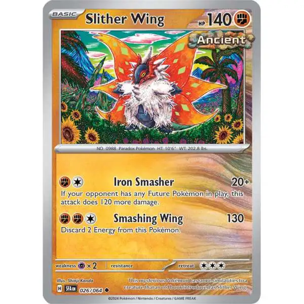 Pokemon Trading Card Game Shrouded Fable Uncommon Slither Wing #26