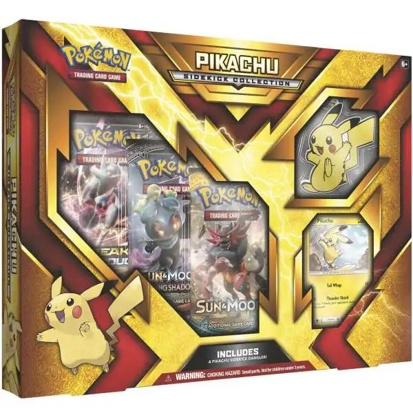 Pokémon Pikachu V Box with Foil Promo Cards and Booster Packs, Trading Card Game