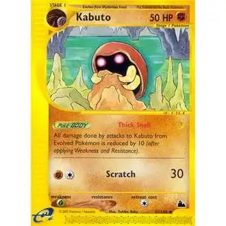 Pokemon Skyridge Uncommon Kabuto #37