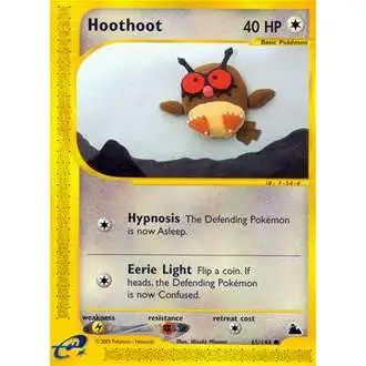 Pokemon Skyridge Common Hoothoot #65