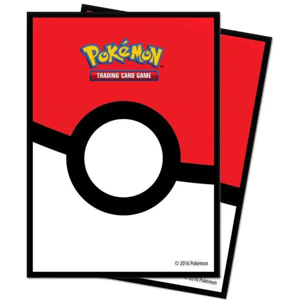 Ultra Pro Pokemon Trading Card Game Poke Ball Card Sleeves [65 Count]