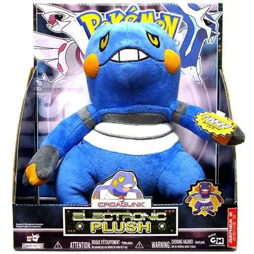 Pokemon Croagunk 12-Inch Electronic Plush [Damaged Package]