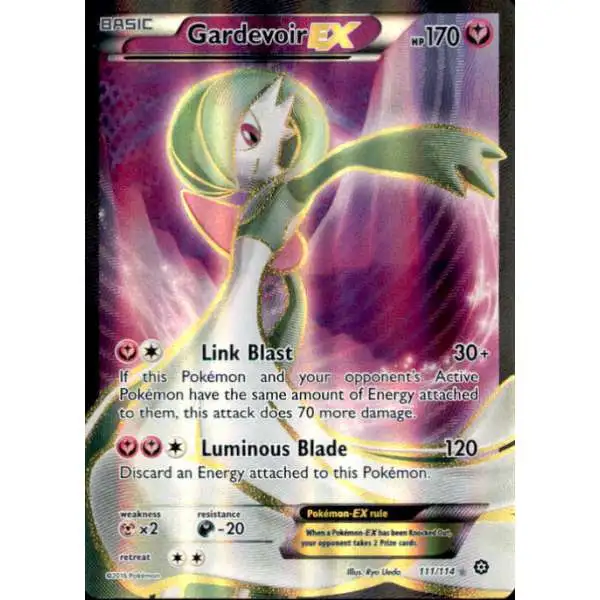 Pokemon Trading Card Game XY Steam Siege Ultra Rare Gardevoir EX #111 [Lightly Played]