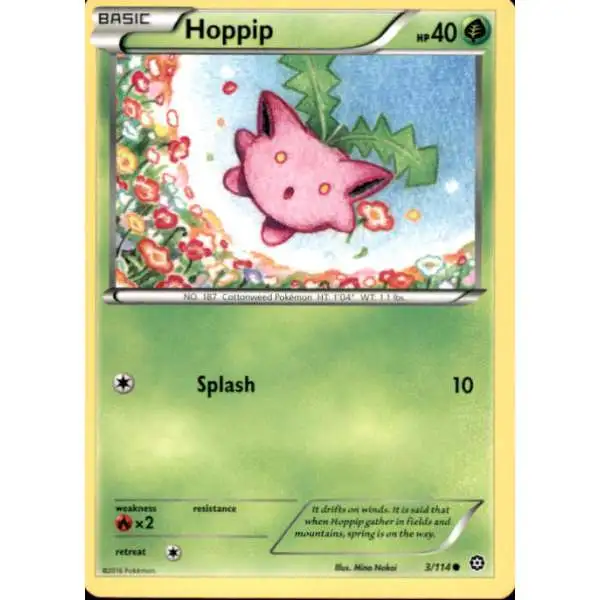 Pokemon Trading Card Game XY Steam Siege Common Hoppip #3