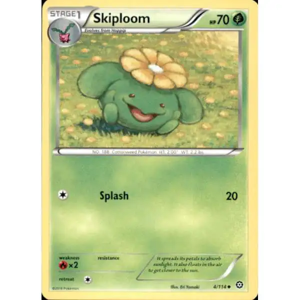 Pokemon Trading Card Game XY Steam Siege Uncommon Skiploom #4
