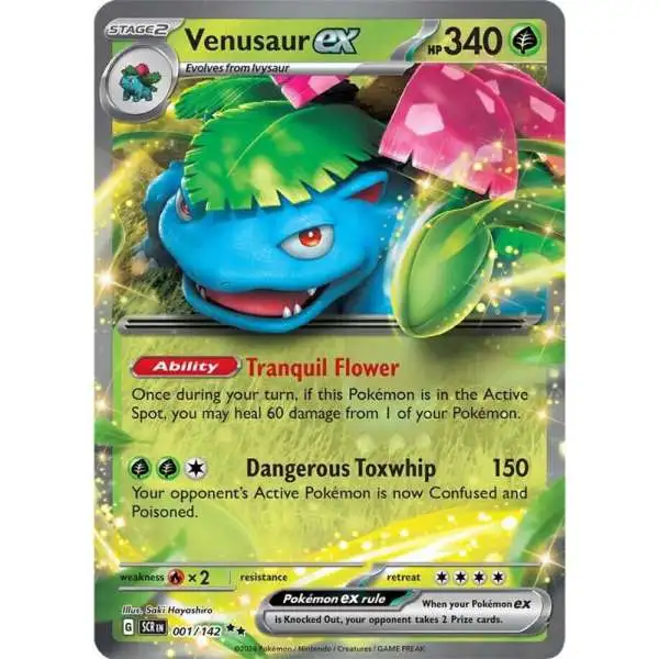 venusaur pokemon trading card game Pokemon: Mega ex Premium Collection (WAVE 2) and the new Active Pokmon is now Asleep and Poisoned Venusaur Cards | Dex -