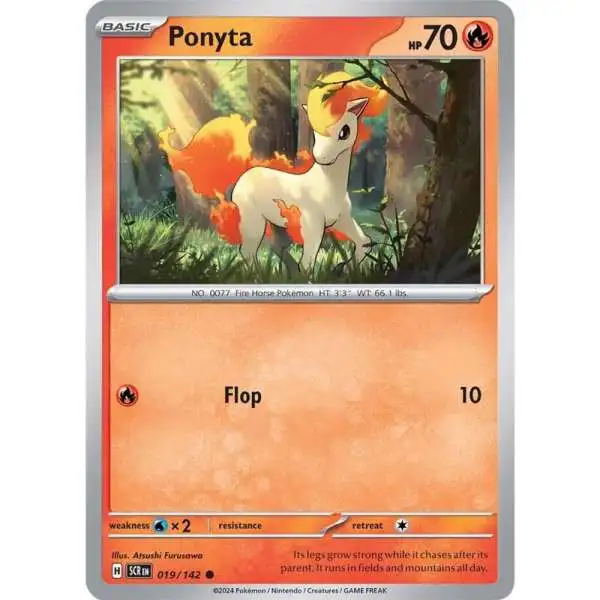 Pokemon Trading Card Game Stellar Crown Common Ponyta #19