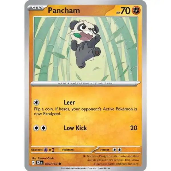 pancham pokemon card value - (86/162) If tails Pancham 083 SV09 Journey Together