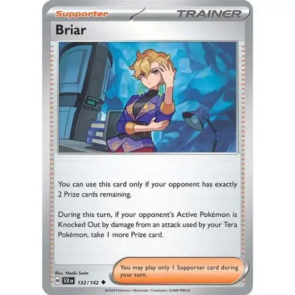 Pokemon Trading Card Game Stellar Crown Uncommon Briar #132