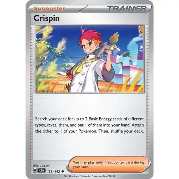 Pokemon Trading Card Game Stellar Crown Uncommon Crispin #133