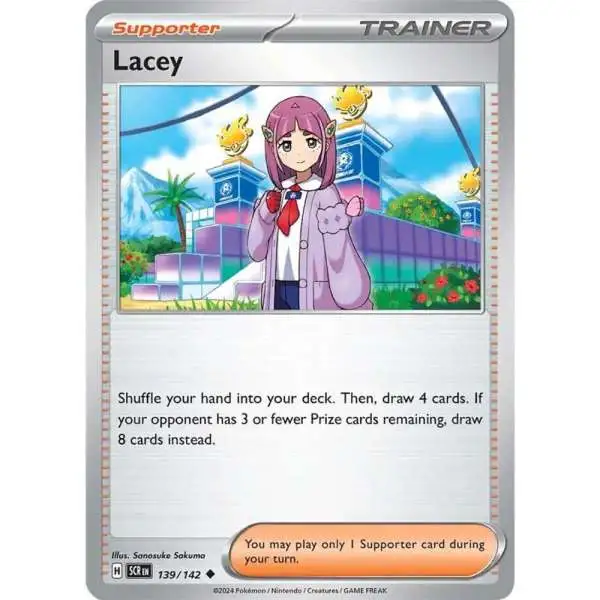 Pokemon Trading Card Game Stellar Crown Uncommon Lacey #139