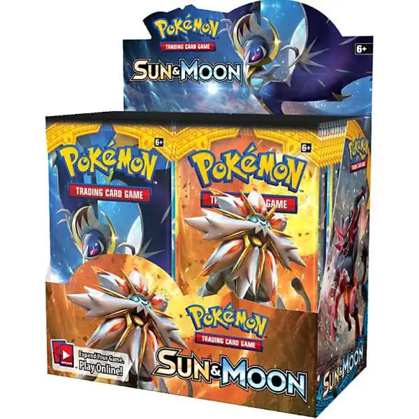 Pokemon Sun & Moon Base Set Booster Box [36 Packs]