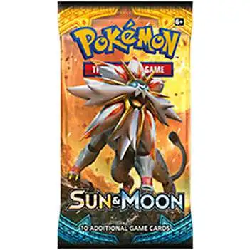 Pokemon Sun & Moon Base Set Booster Pack [10 Cards]