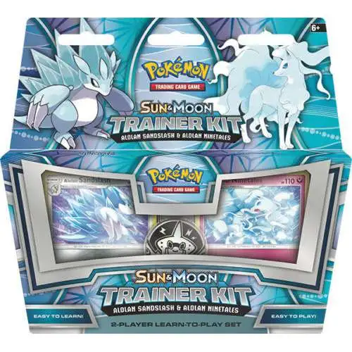 Pokemon Trading Card Game Sun & Moon Alolan Sandslash & Alolan Ninetales Trainer Kit